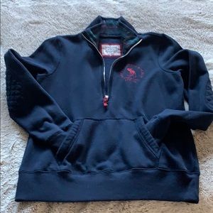 Vintage Abercrombie & Fitch half zip pullover